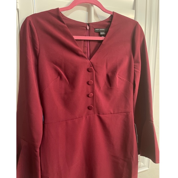 Maggy London Red Dress - Picture 2 of 7